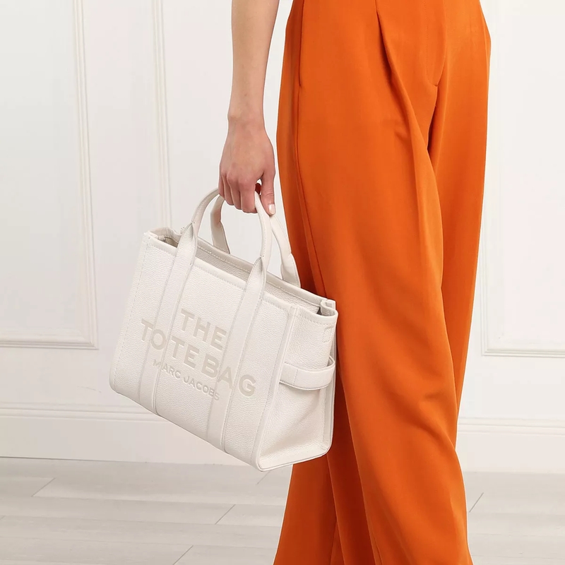 Marc Jacobs Tote The Medium Tote Cotton Silver(Image 2)