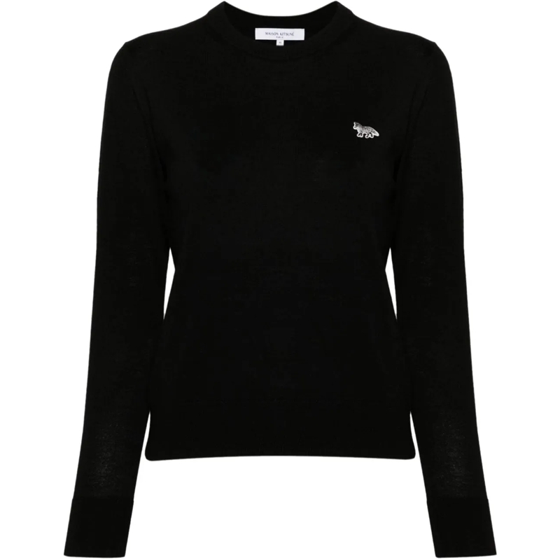 Maison Kitsune  Maison Kitsune' Sweaters Black schwarz