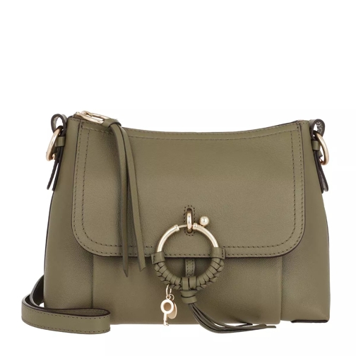 See By Chloé Joan Shoulder Bag Leather Safari Khaki Crossbody Bag