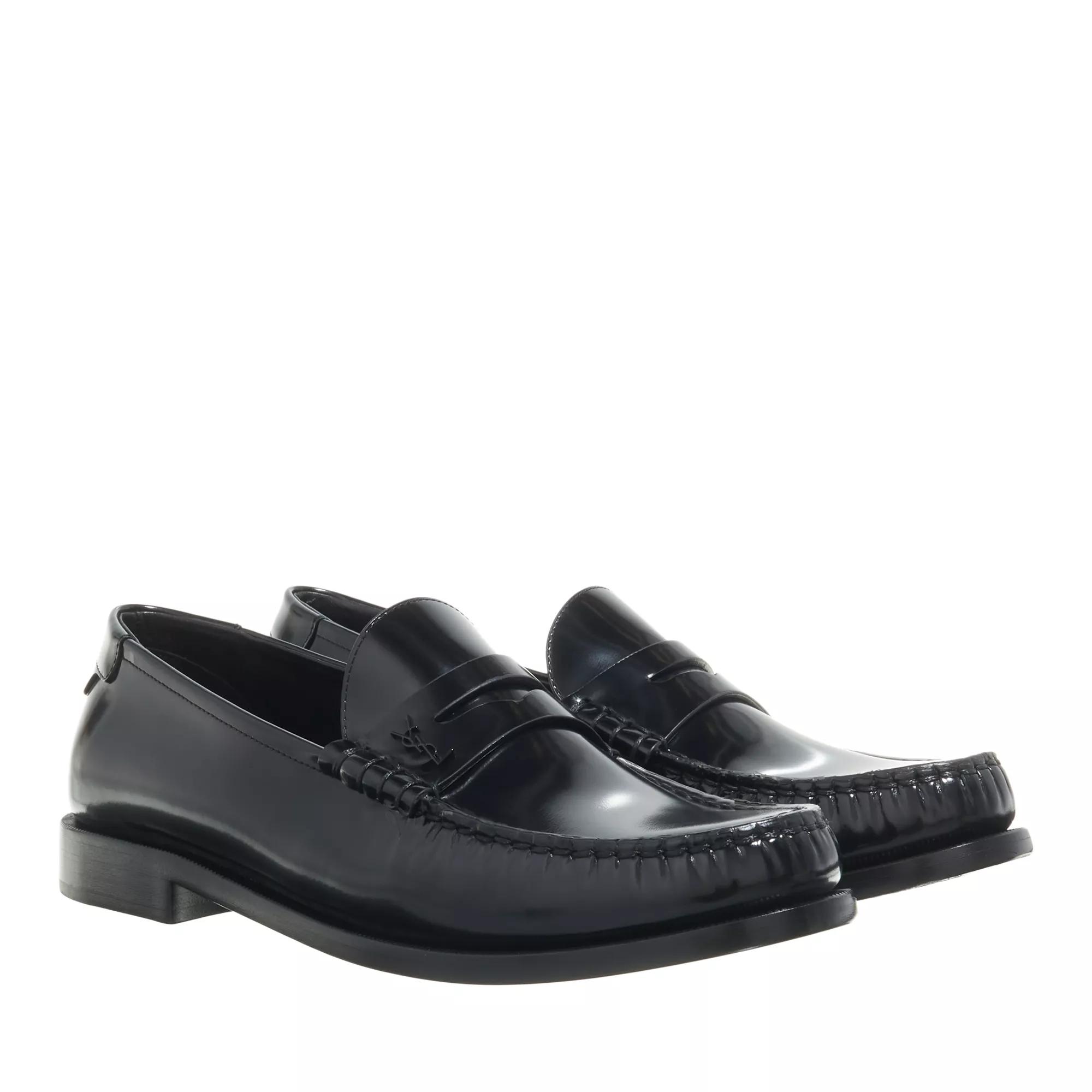 Saint Laurent Slipper & Pantoletten - Le Loafer Mocassins - Gr. 36 (EU) - in Schwarz - für Damen