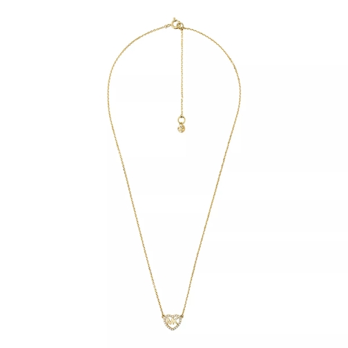 Michael Kors MKC1244AN710 Hearts Necklace Gold Mittellange Halskette