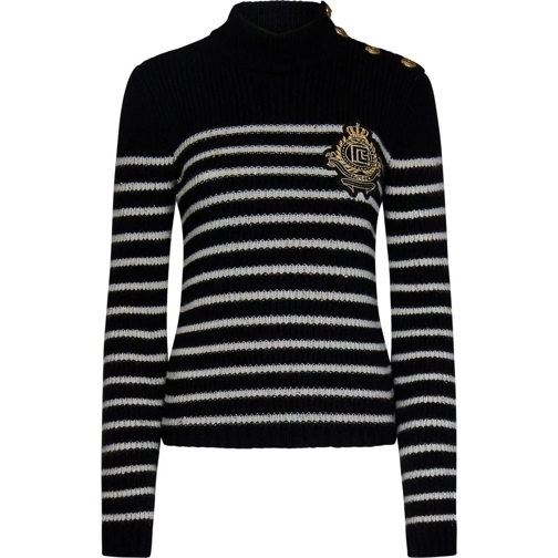 Balmain  Sweaters Black schwarz