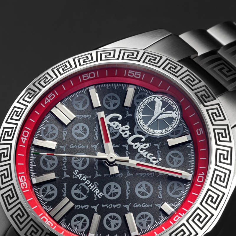 Carlo Colucci Automatikuhr Herrenuhr CC300 . silber(Image 6)