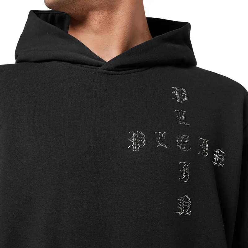 Philipp Plein Top Hoodie Gothic Plein schwarz(Image 5)