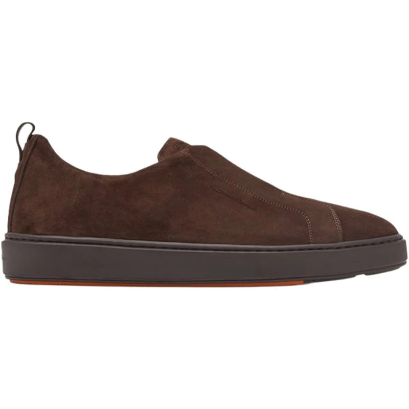 Santoni Sneaker basse Slip On Sneaker braun