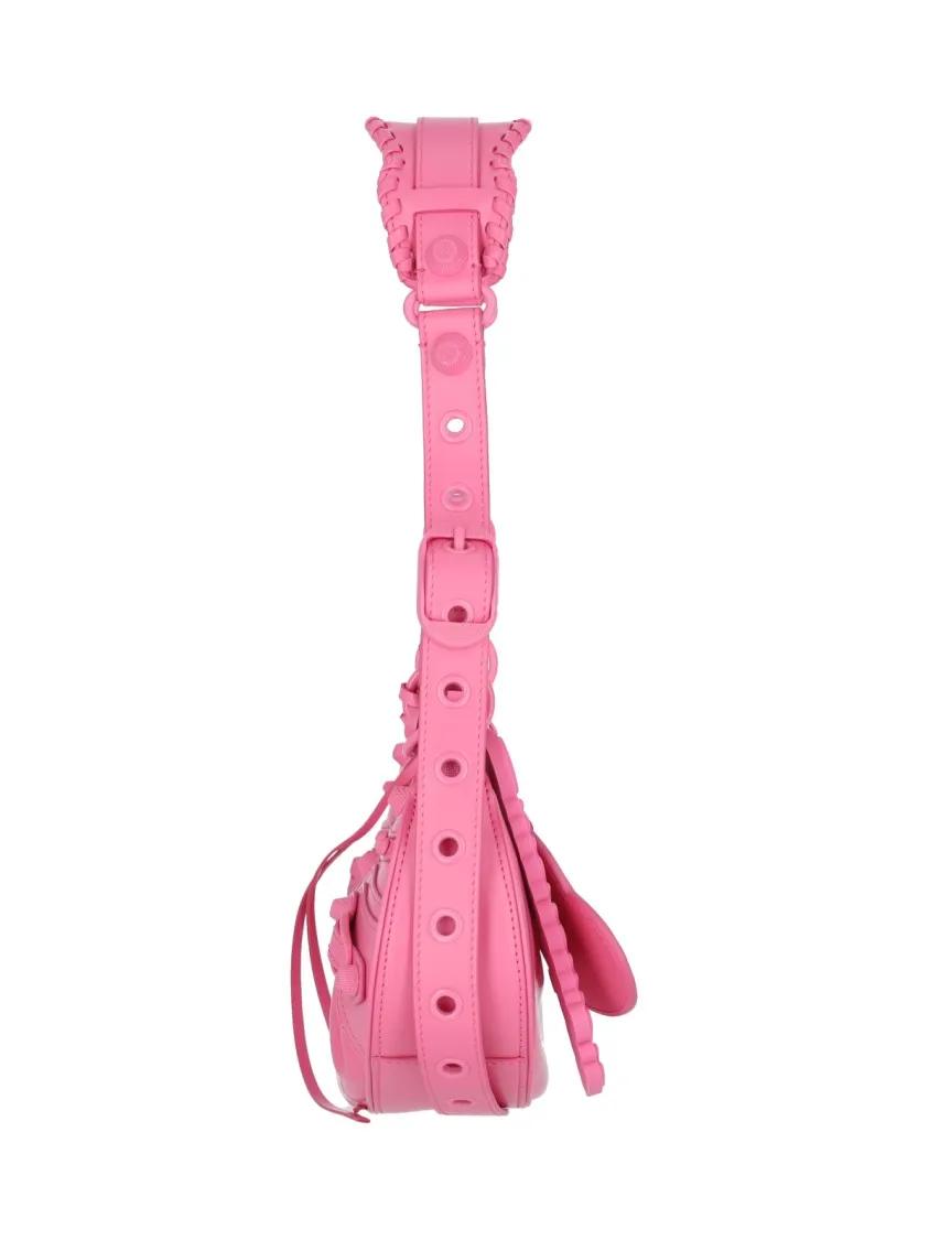 Balenciaga Hobo bags Mini 'Le Cagole Xs' Bag – Fuchsia in roze