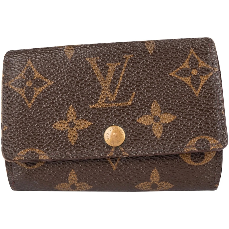 Louis Vuitton Geldbörse Louis Vuitton Canvas Monogram Keyholder braun