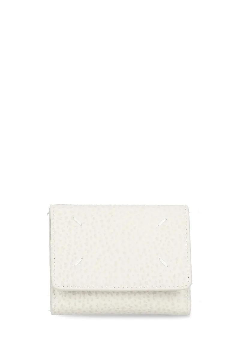 Maison Margiela Portemonnaies - Four Stitches Wallet - Gr. unisize - in Weiß - für Damen