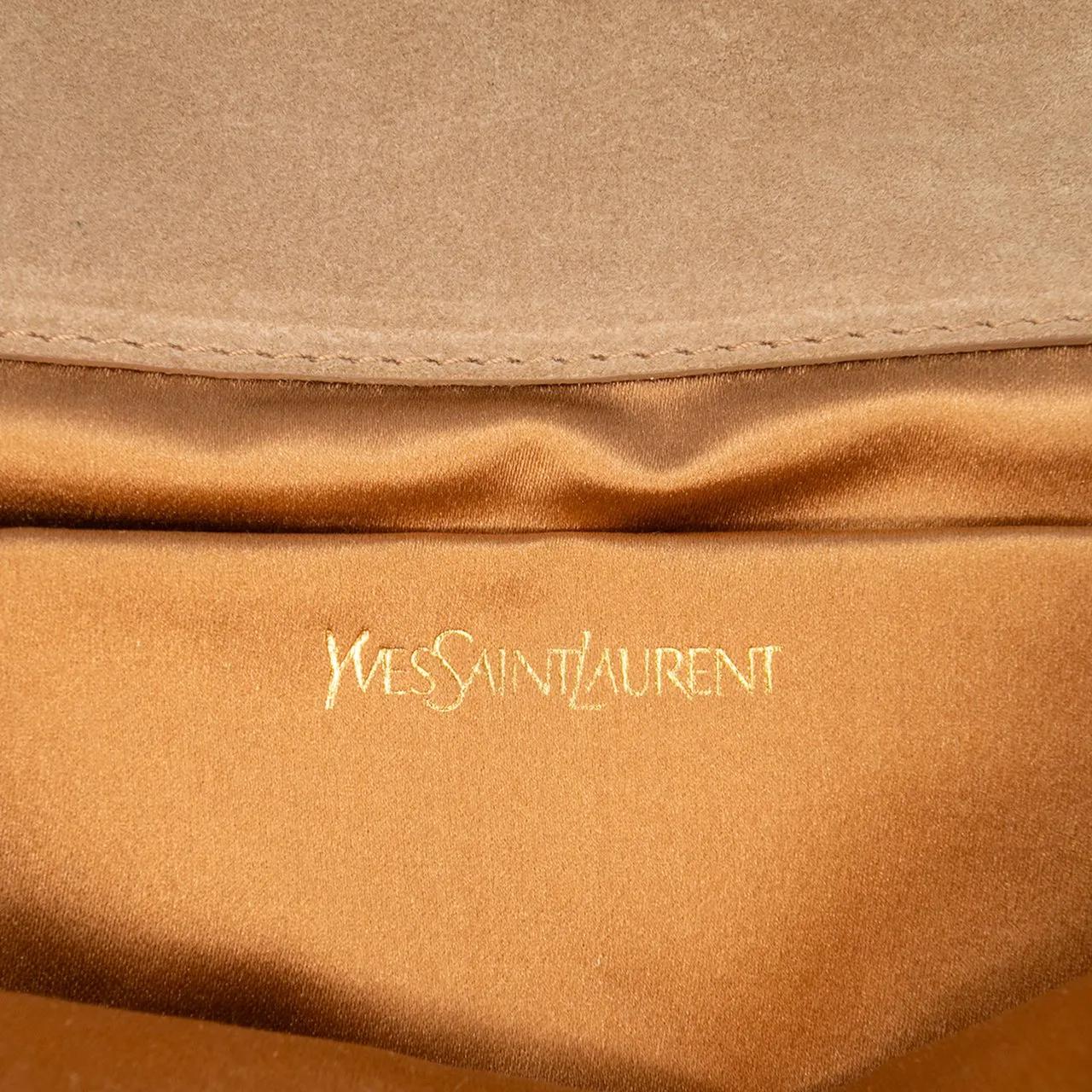 Thumbnail - Saint Laurent Clutches - Patent Chyc Ligne Clutch - Gr. unisize - in Gold - für Damen