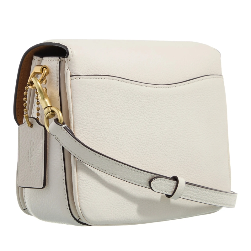 Coach Crossbody Bag Polished Pebbled Leather Cassie Crossbody 19 Chalk(Image 5)