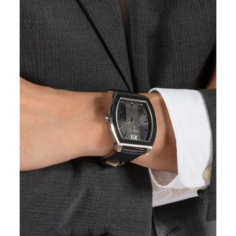 Guess Quarzuhr Quarz-Analoguhr Punctual schwarz(Image 5)