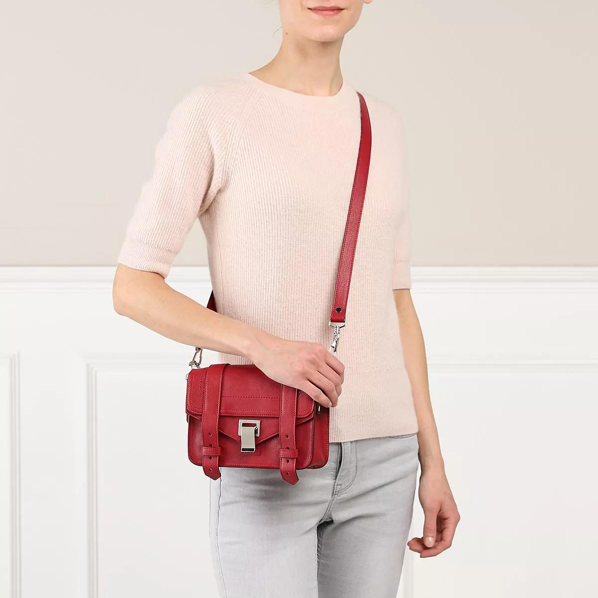 Proenza Schouler Ps1 Mini Crossbody Bag Bordeaux Messenger