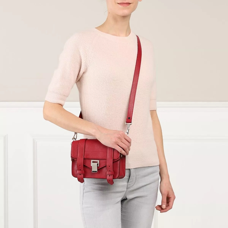 Proenza Schouler Ps1 Mini Crossbody Bag Bordeaux Messenger Bag