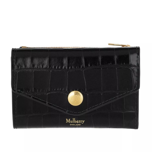 Mulberry Credit Card Holder Leather Black Kartenhalter