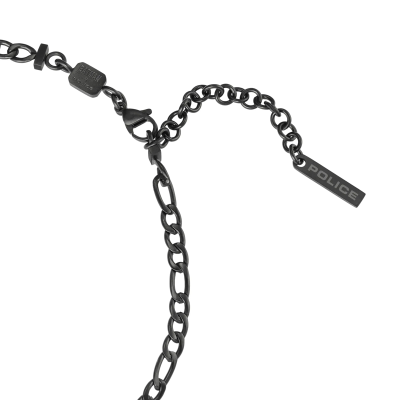 Police  Herrenkette Batwing- Herrenkette- Farbe: schwar schwarz(Image 3)