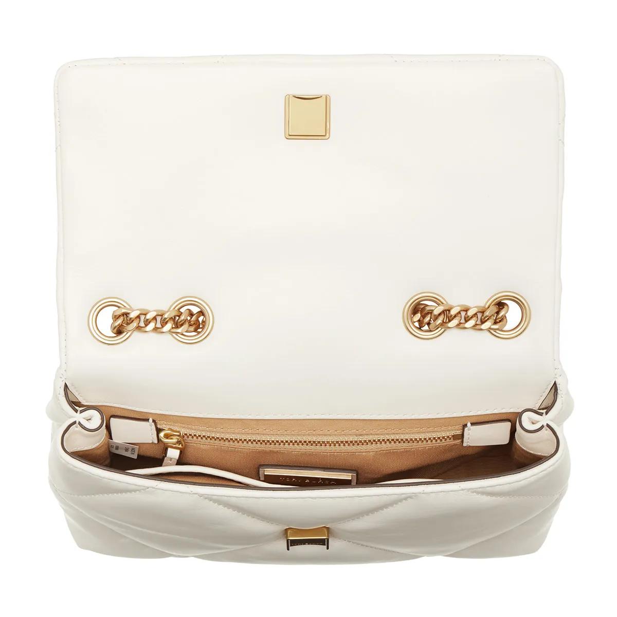 TORY BURCH Hobo bags Kira Diamond Quilt Small Convertible Shoulder Bag in crème