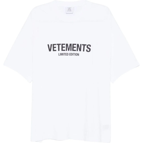 Vetements T-Shirts Vetements T-shirts and Polos White weiß