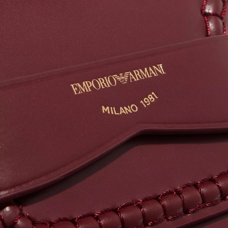 Emporio Armani Crossbody Bag P69 Shoulder Bag Bordeaux(Image 4)