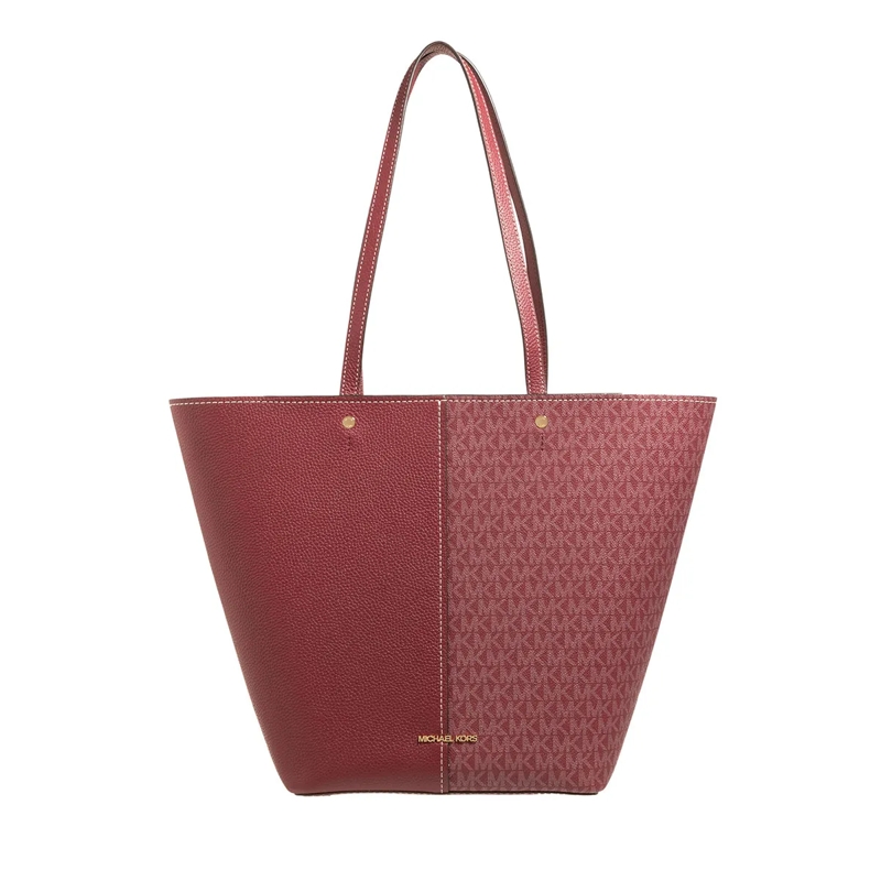 MICHAEL Michael Kors Shopper Flora Lg Tz Tote Mulberry