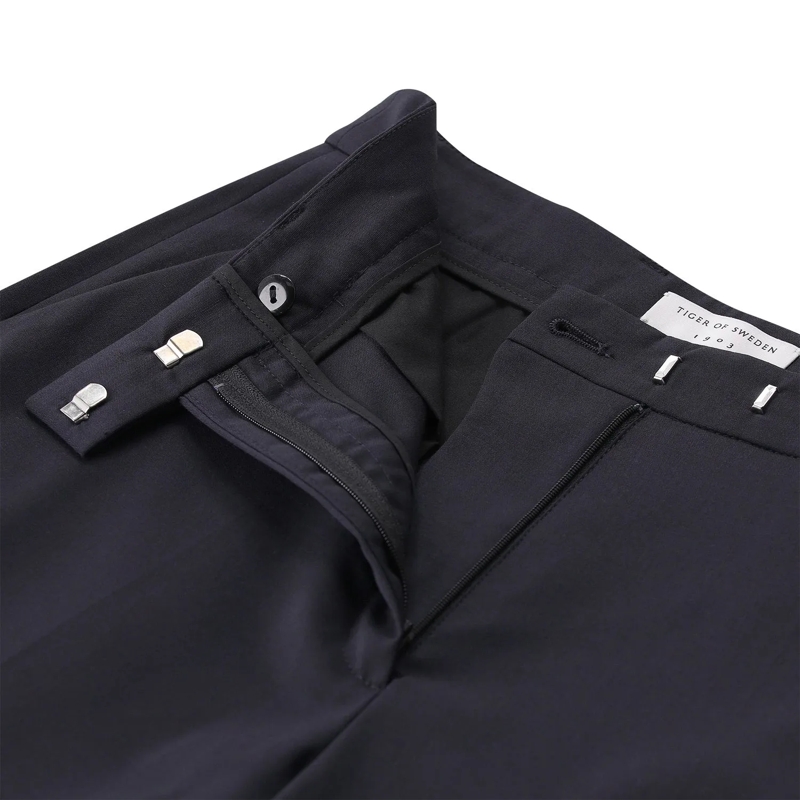 Tiger of Sweden Freizeithose Straight-Leg Hose Nove blau(Image 3)