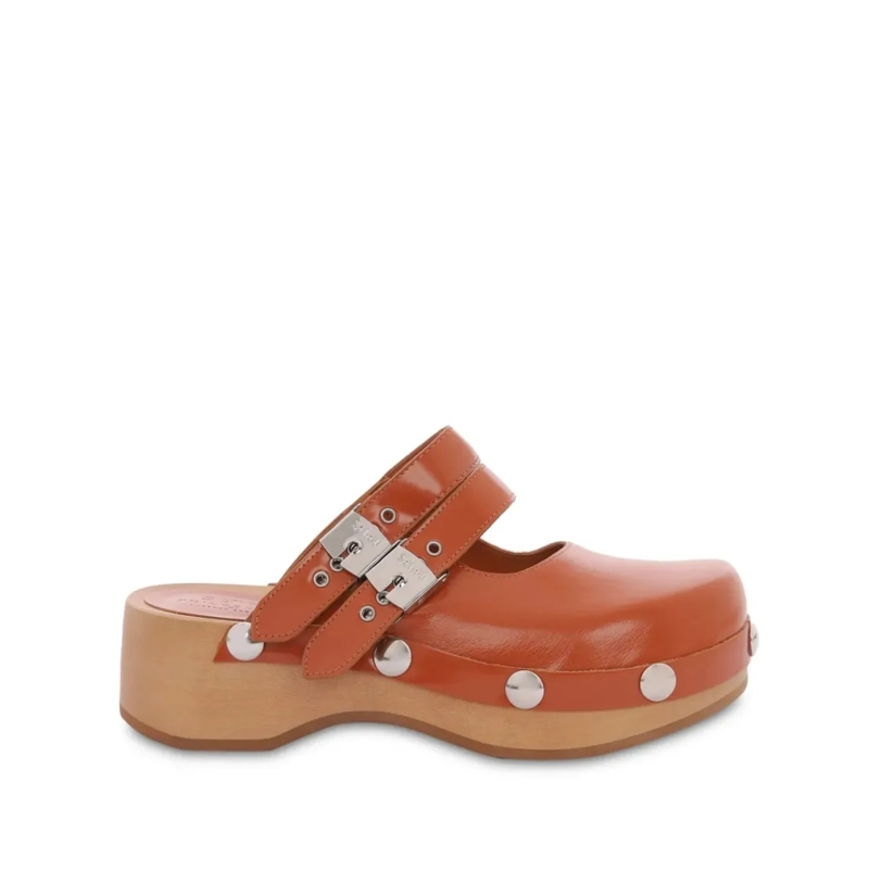 Philosophy Di Lorenzo Serafini Mules Classic And Elegant Philosophy Shoes With Refined  Brown