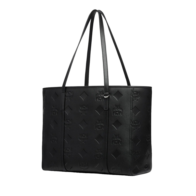 MCM Boodschappentas Mcm Toni Lthr Shopper Med Bk Black(Image 5)