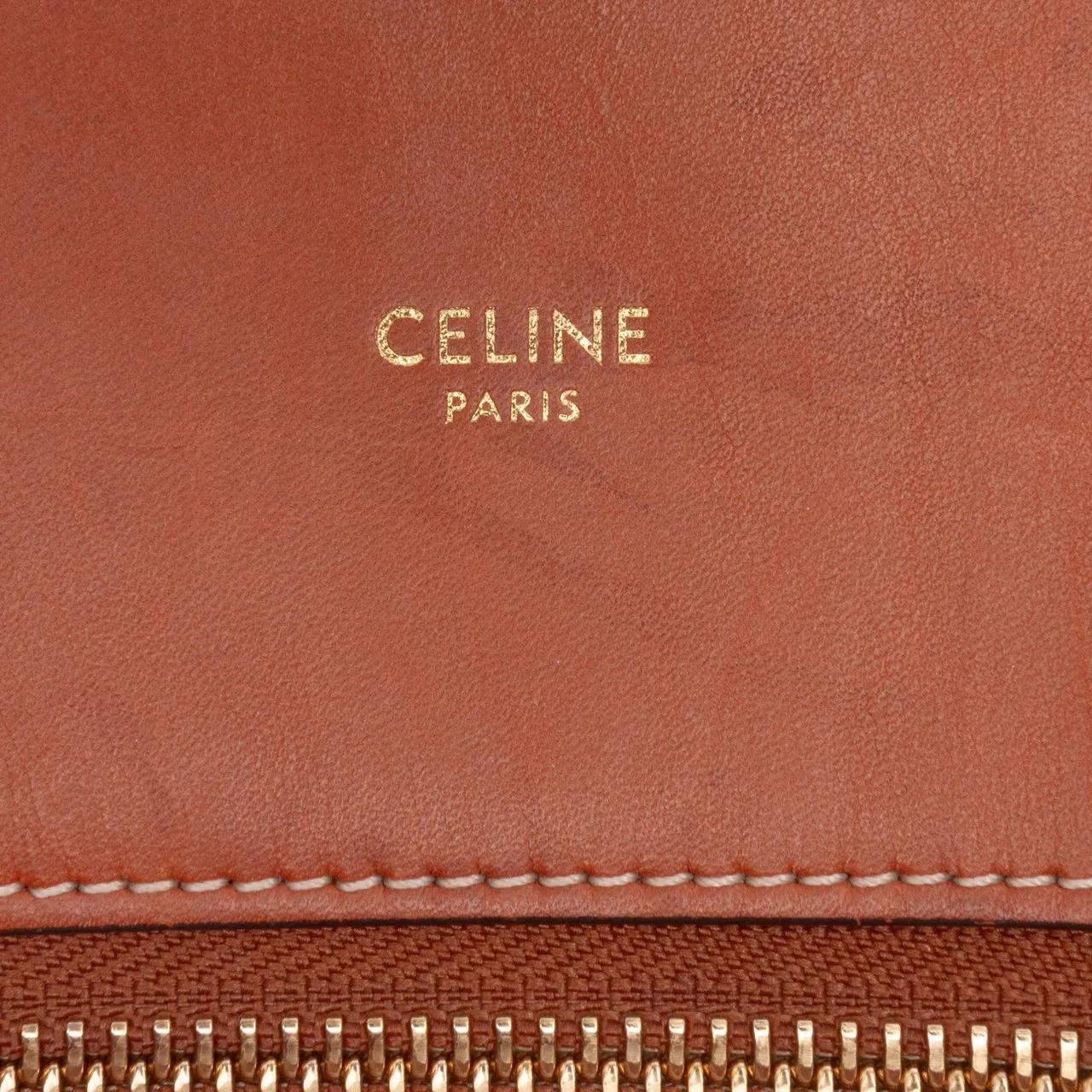 Thumbnail - Celine Hobo Bags - Small Triomphe Canvas Maillon Vertical Cabas Satch - Gr. unisize - in Blau - für Damen