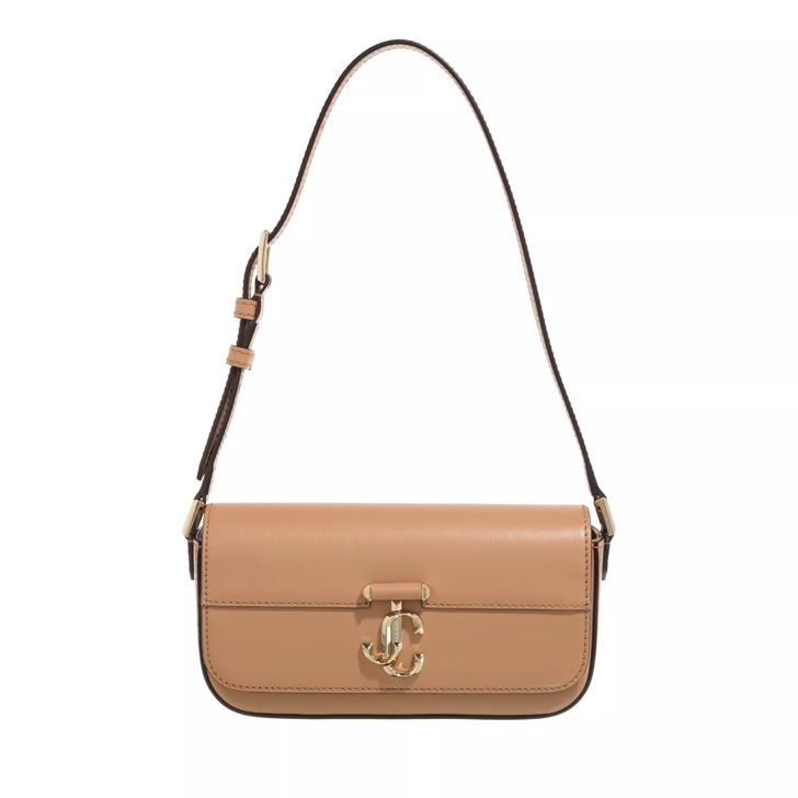 Jimmy Choo Avenue Mini Shoulder Bag Light Gold Schultertasche
