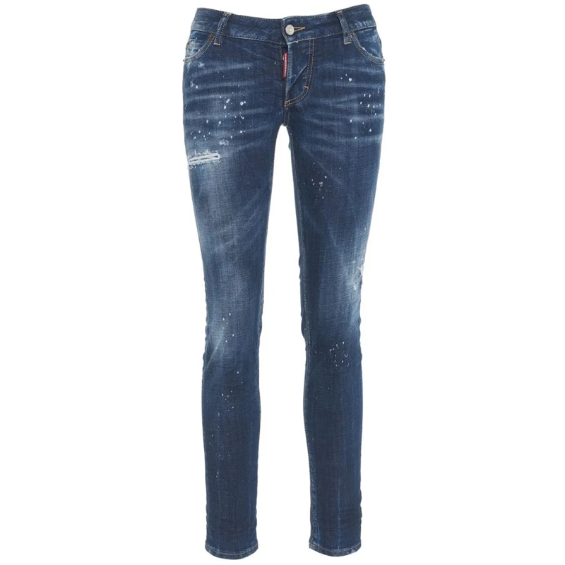 Dsquared2 Jeans à jambe droite Skinny jeans 'Jennifer' blau