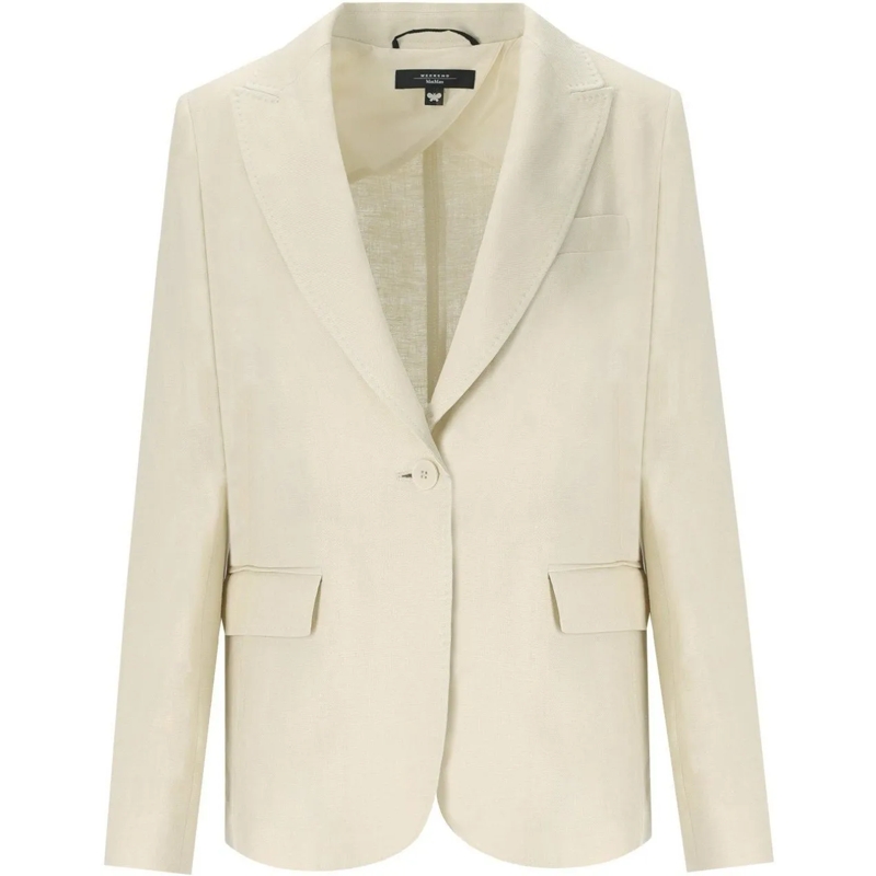 Max Mara Blazer Max Mara Weekend Nalut Sand Single-breasted Blazer beige