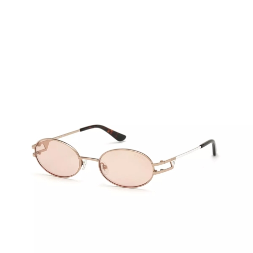 Guess Women Sunglasses Metal GU7659 Rose Gold/Bordeaux Solglasögon
