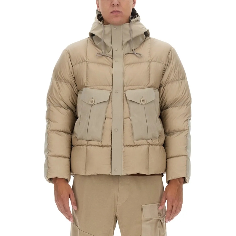 Ten C Doudoune Tempest Combo Jacket Grey