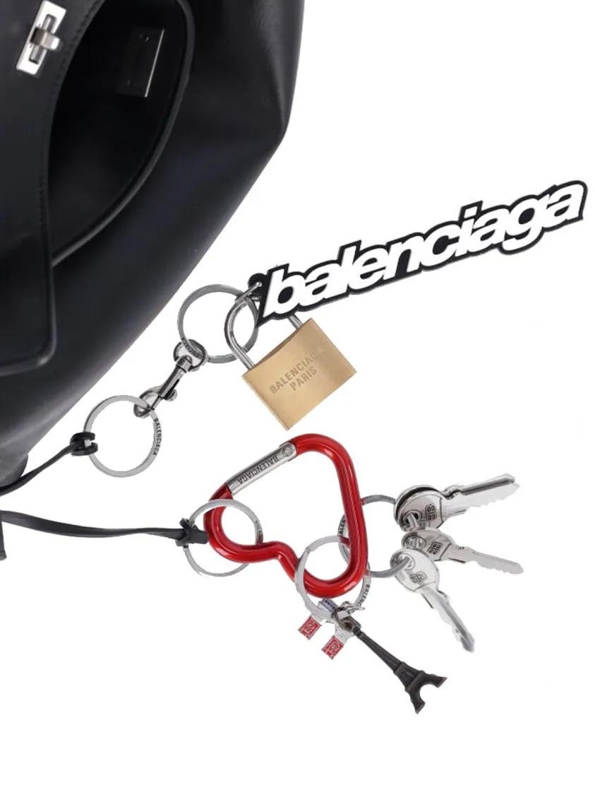 Balenciaga Hobo bags "Rodeo" Medium Charm Bag Black in zwart