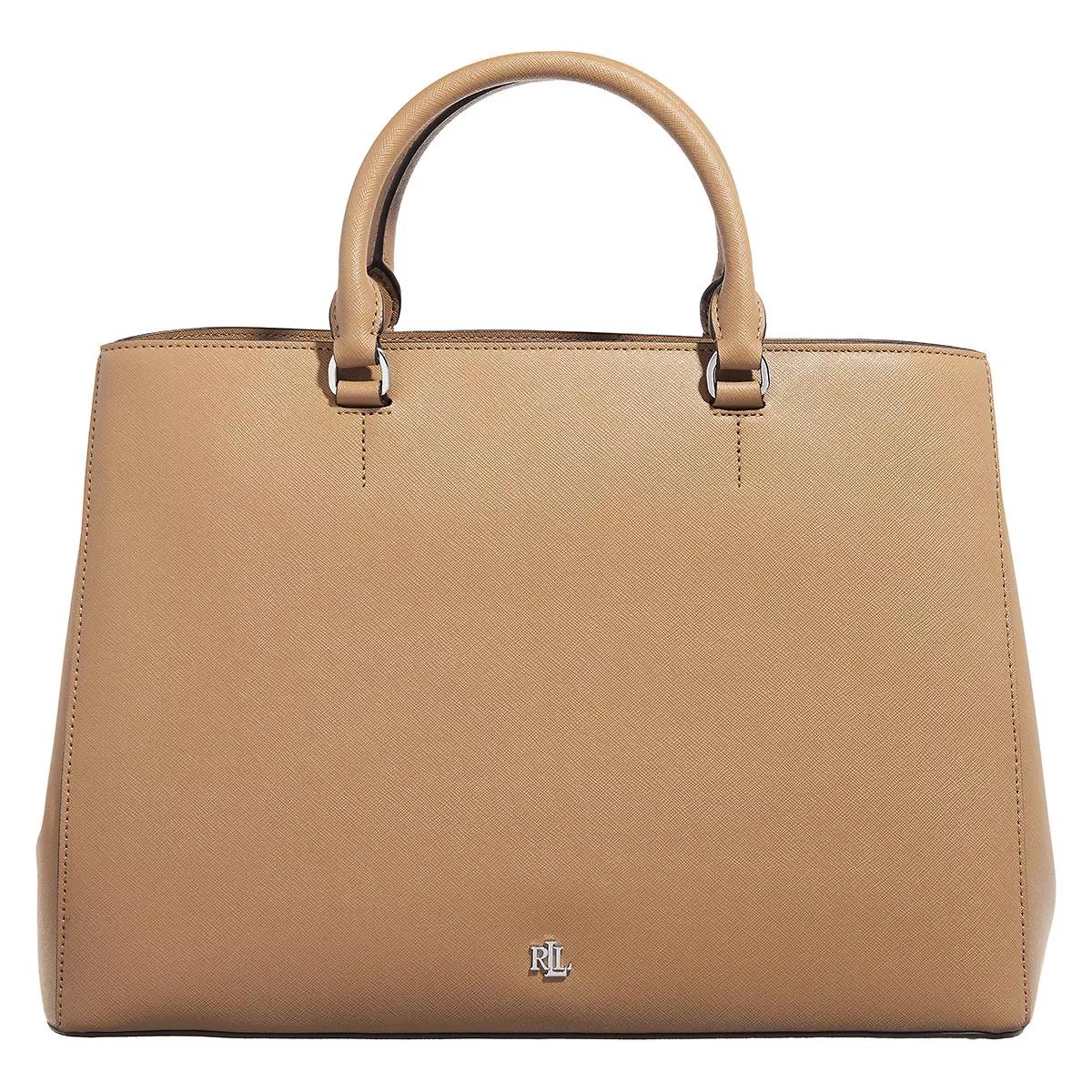 Lauren Ralph Lauren Women's Brown Satchel Bags - Hanna 37 Satchel - Satchel Bags For Unisize