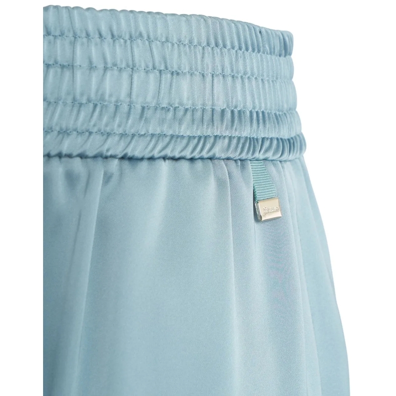 Herno Midirok Satin maxi skirt Hellblau(Image 6)