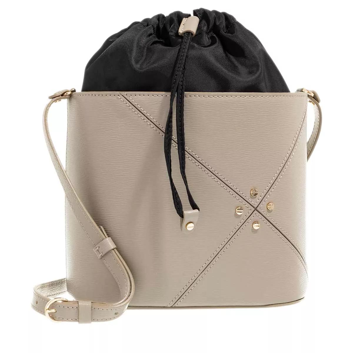 Borbonese Crossbody Bags - Borsa Secchiello Small - in Beige - For Ladies
