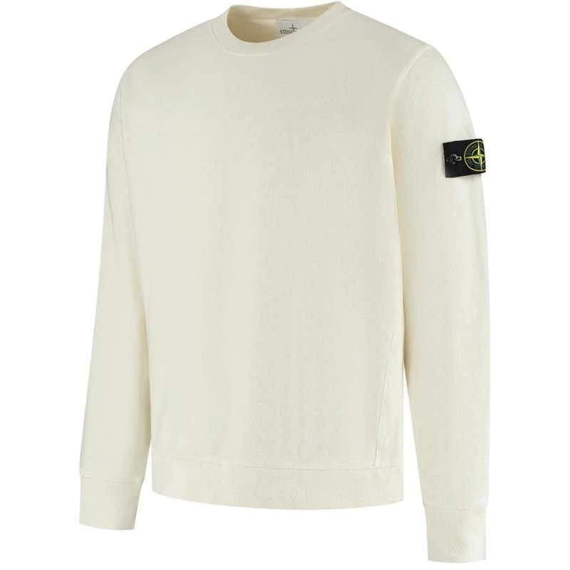 Stone Island Pull Sweatshirt weiß