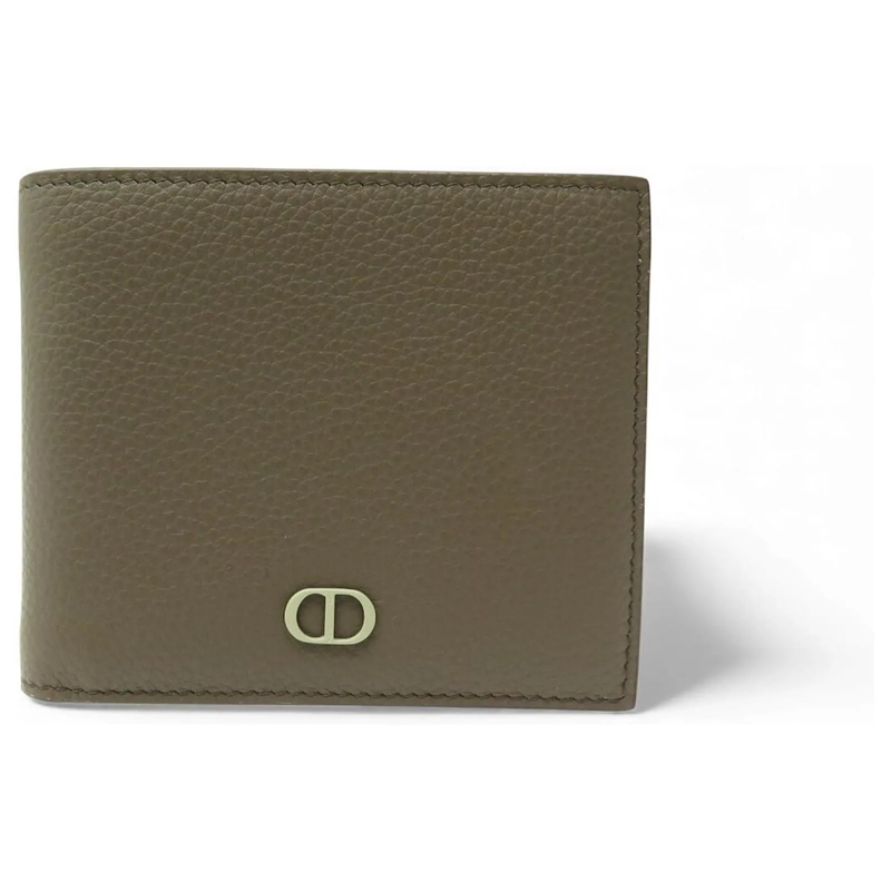 Christian Dior Geldbörse NEUE DIOR 2-FALTIGE GELDBÃ–RSE CD ICON 2ESBC027CDI taupe