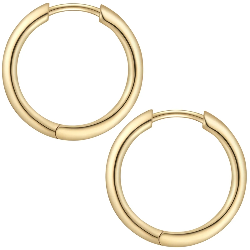 Glanzstücke München Ohrhänger Sterling Silber Creolen gold(Image 3)