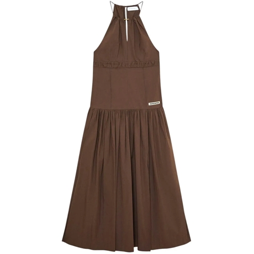 Patrizia Pepe Robes midi Dresses Sensual Brown braun