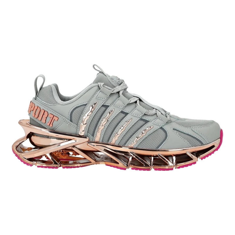 Plein Sport Low-Top-Sneaker Runner Sneaker grau