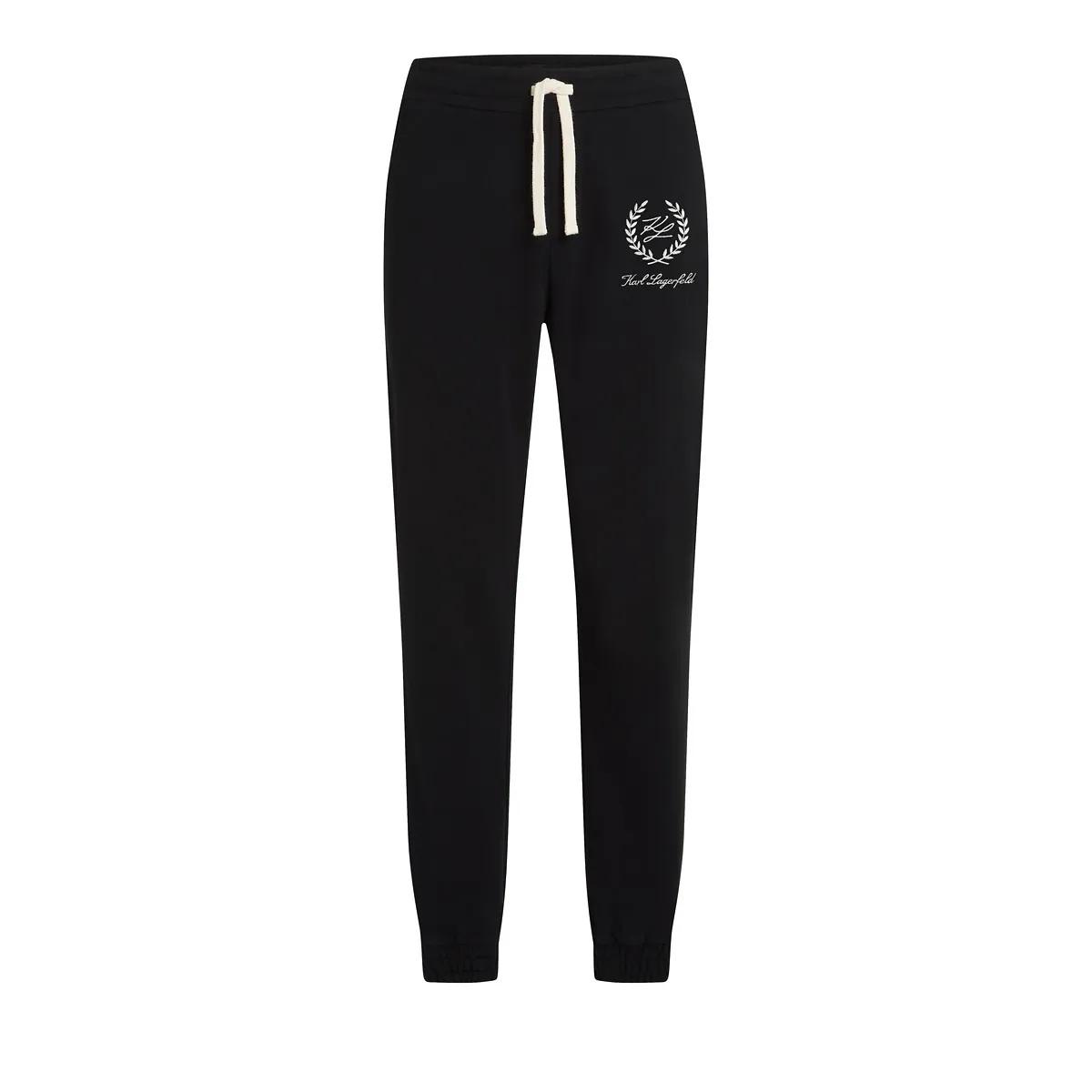 Thumbnail - Karl Lagerfeld - HOTEL KARL LOUNGEWEAR TRAININGSHOSE - Größe M - schwarz