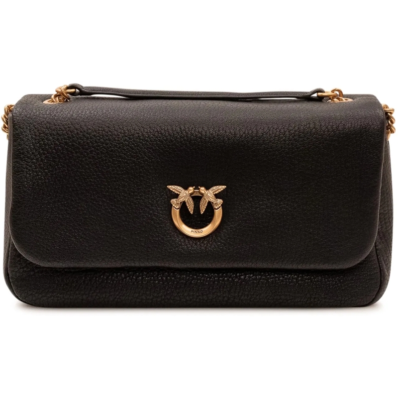 Pinko Schultertasche Borsa Click Soft schwarz