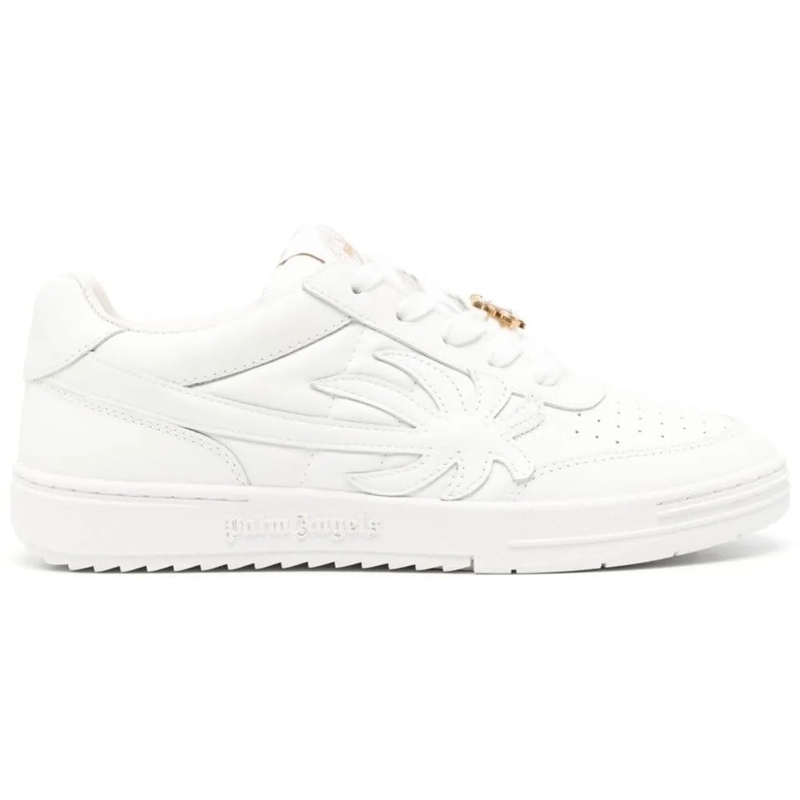 Palm Angels Low-Top-Sneaker Heren Palm Beach University Wit weiß