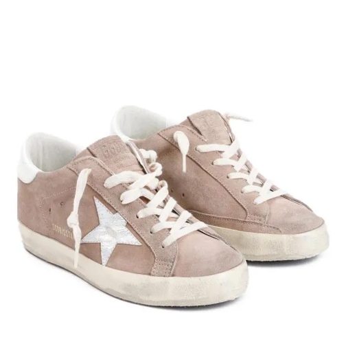 Golden Goose Superstar Pink Silver White Cow Leather Sneakers Multicolor scarpa da ginnastica bassa