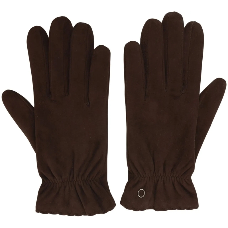 Orciani Gants Suede gloves braun