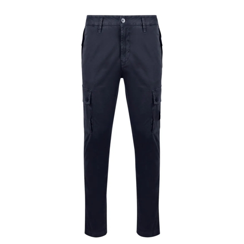 Stone Island  Cargo Trousers Blue