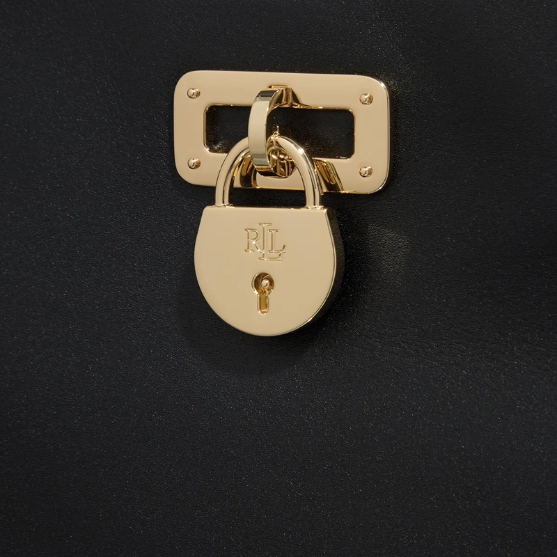 Lauren Ralph Lauren Hobo Bag Tanner Lg Sh-Shoulder Bag-Large Black(Image 4)