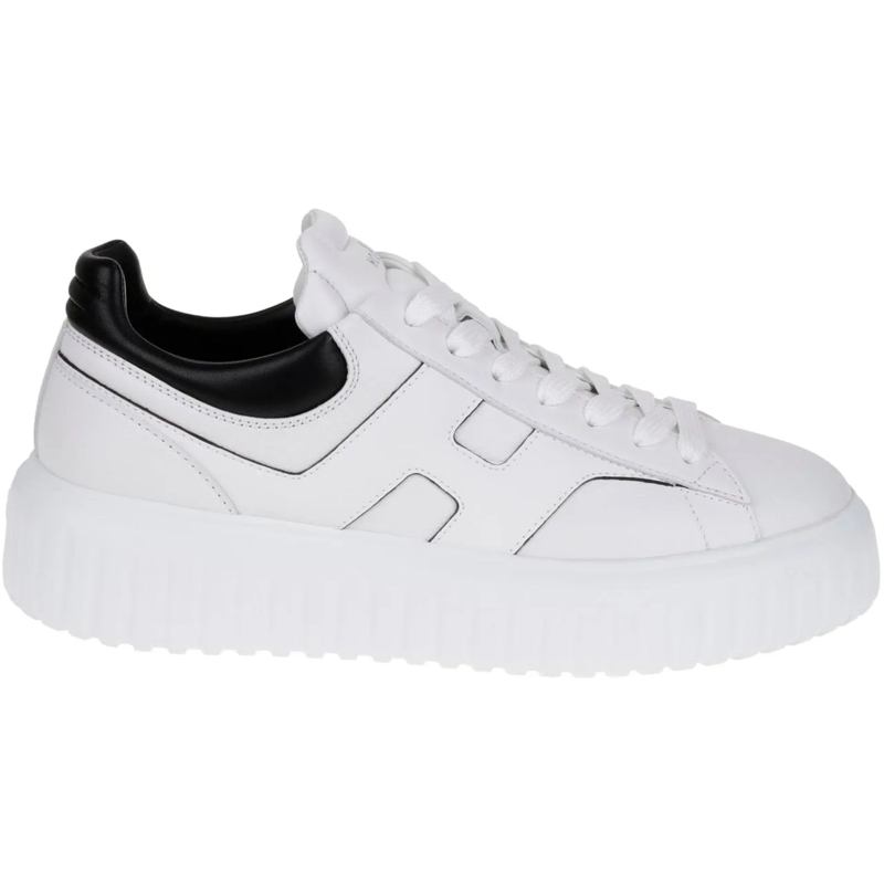 Hogan Low-Top-Sneaker Flat Shoes H Bianco weiß