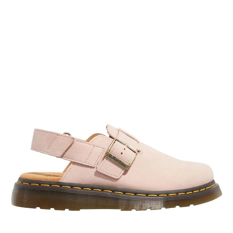 Dr. Martens Mules Jorge II  Powder Pink Milled Nubuck WP